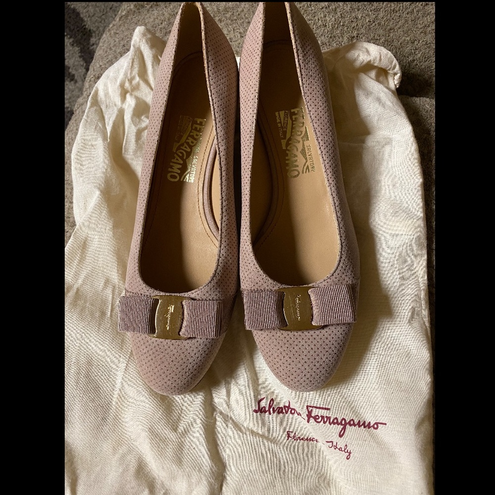 Salvatore Ferragamo Block Heels